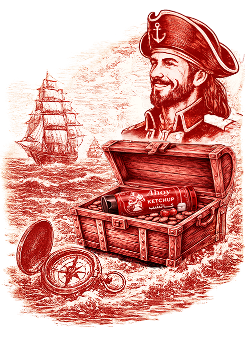 Ahoy captain illustration